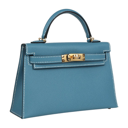 Kelly 20 Mini Handbag - Gold Hardware