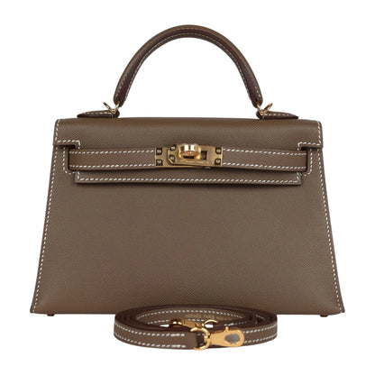 Kelly 20 Mini Handbag - Gold Hardware