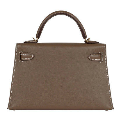 Kelly 20 Mini Handbag - Gold Hardware