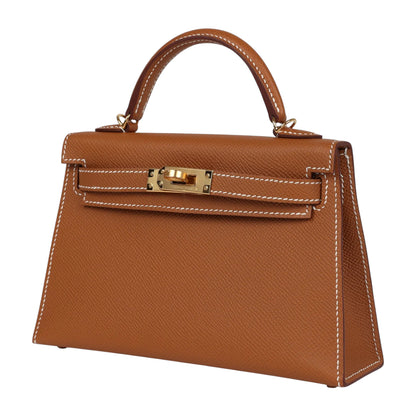 Kelly 20 Mini Handbag - Gold Hardware